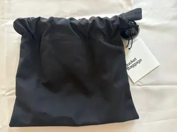 Bucket Baggage Ball Charm 복조리 백 블랙