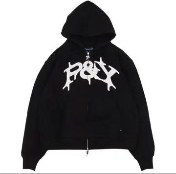 Punkandyo 지퍼 후드티 S