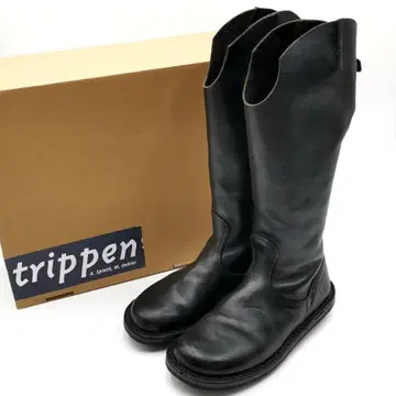 새상품급 트리픈 trippen 롱 부츠 가죽 11-25100809