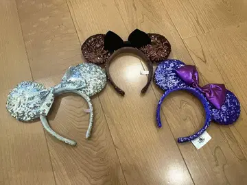 미키 귀 머리띠 3개 세트