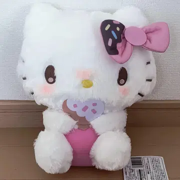 mikko 산리오 도넛 디자인 BIG 봉제 인형 헬로키티