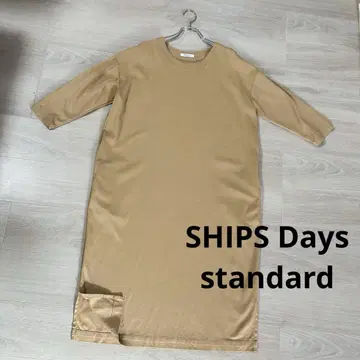 새상품급 SHIPS Days standard 롱 원피스 7부 소매 F