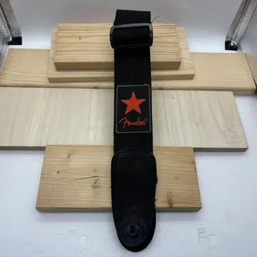 Fender 기타용 스트랩 빨간 별