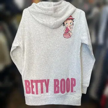베티 붑 집업 후드티 그레이