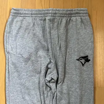블루 제이 로고 그레이 스웨트 팬츠 L