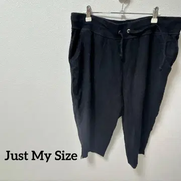 새상품급 Just My Size 블랙 캐주얼 팬츠 [프리] 봄옷