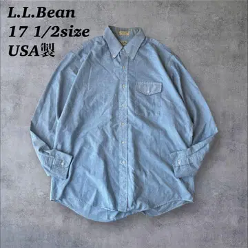 레어 80s 미국제 L.L.Bean 옥스퍼드 셔츠 빈티지 XL