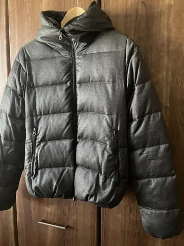 DUVETICA Down Jacket Coat Dark Grey 38