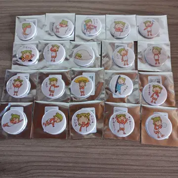 요츠바랑! 캔뱃지 컴플리트 전 20종 원화전