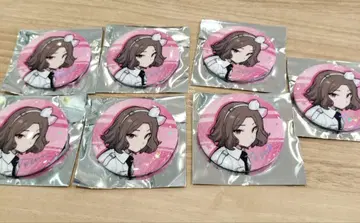 극장판 걸즈밴드클라이 총집편 영화 오로라 캔뱃지 7점 에비즈카 토모