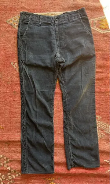 nonnative 코듀로이 팬츠 네이비 블루