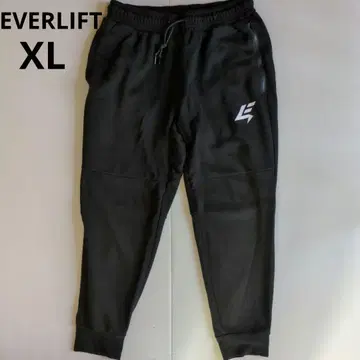 에버리프트 EVERLIFT XL 블랙 조거 팬츠 로고