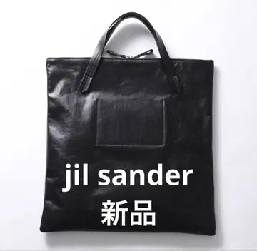 [ 미사용 새상품 ] jil sander 가죽 토트백