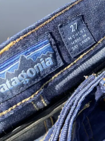 patagonia 퍼포먼스 스트레이트 핏 청바지 27인치