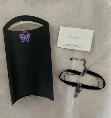 ANNA SUI 버터플라이 열쇠 모티브 초커 완판 인기 모델
