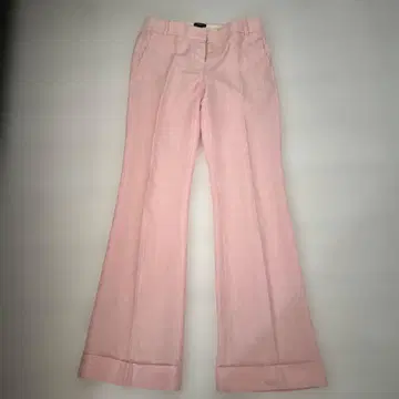J.CREW 핑크 플레어 팬츠 사이즈 2