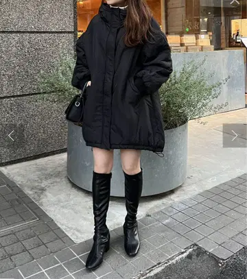 [경량 아우터] 후드 부착 블루종