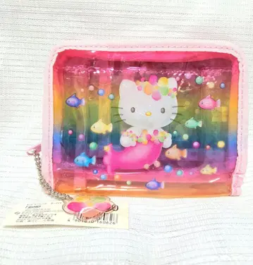 헬로키티 머메이드 오로라 지갑 지갑 kitty 인어