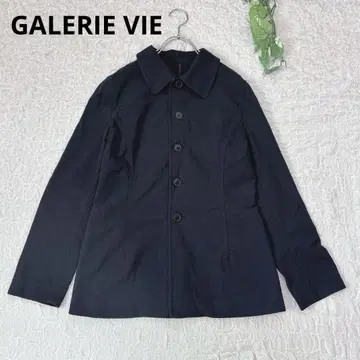 GALERIE VIE 투모로우랜드*블랙 코튼 자켓