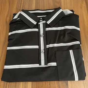 FOOTJOY 골프 셔츠 XL 블랙/차콜 헤더