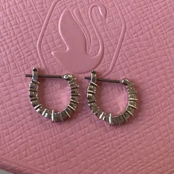 swarovski 스와로브스키 Matrix Vittore 후프 귀걸이