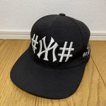 새상품급 40oz NYC x BEEN TRILL 스냅백 캡 블랙