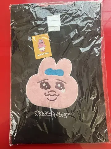 빤쮸토끼 카와이소니! T셔츠 블랙 L 사이즈 새상품 택 포함