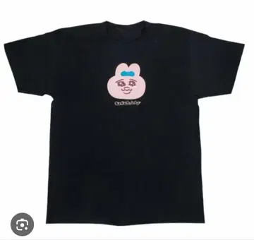 빤쮸토끼 카와이소니! T셔츠 블랙 L 사이즈 새상품 택 포함