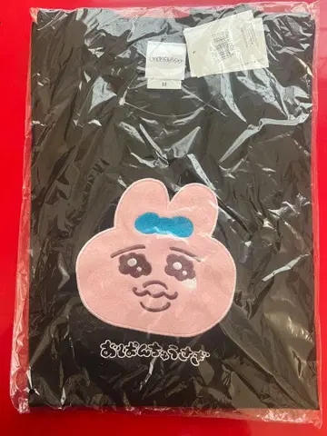 빤쮸토끼 T셔츠 새상품 M 블랙 카오 블랙