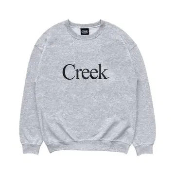 Creek Angler's Device 맨투맨 그레이 L 트레이닝복