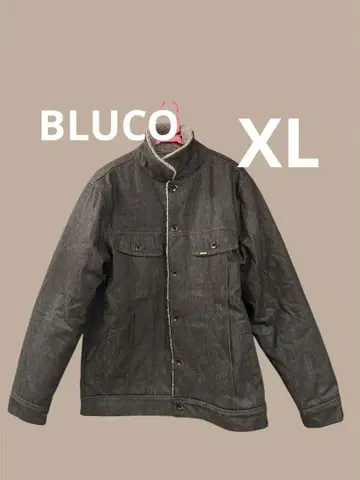 BLUCO 다크 그레이 데님 자켓 보아