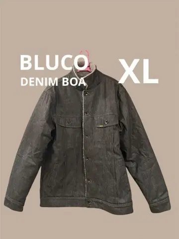 BLUCO 자켓/XL/BLK/DENIM BOA RIDERS