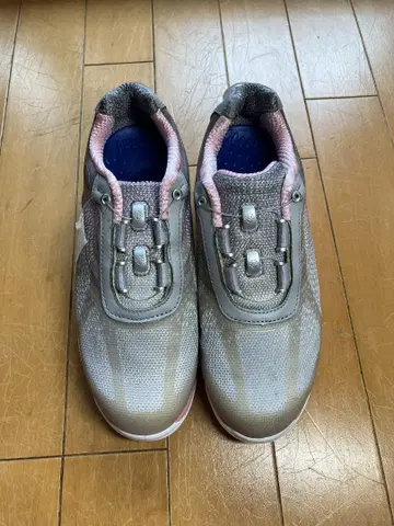 미사용 가격 협상 가능 FOOTJOY 22.5cm 그레이/핑크