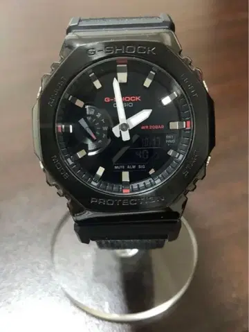 G-SHOCK 아날로그/디지털 손목시계 블랙