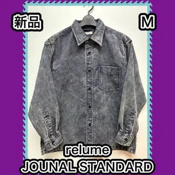 relume JOUNAL STANDARD 네이비 셔츠 블루종 M 새상품