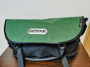 OUTDOOR PRODUCTS 메신저 백 그린/블랙