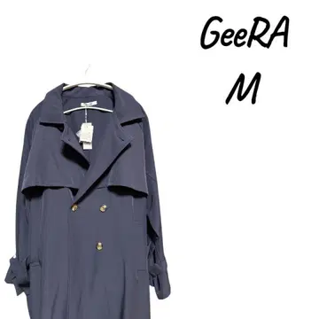 [ 새상품급 ] 새상품 GeeRA 네이비 M 트렌치코트