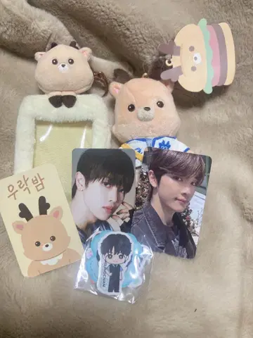 RIIZE 성찬 굿즈 세트 봉제 인형 포토 카드 세트