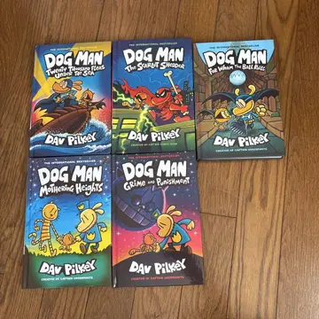 Dog Man 5권 세트 Dav Pilkey