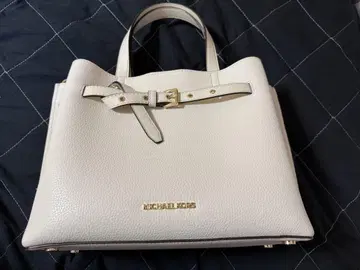 MICHAEL KORS 화이트 핸드백
