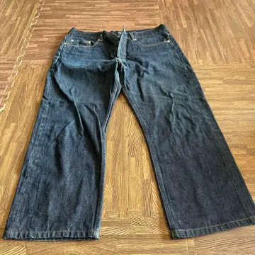 A.P.C. 스트레이트 데님 35 사이즈 다크 블루