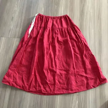 프렌치 브뤼 merci 린넨 스커트