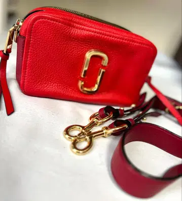 THE MARC JACOBS 레드 숄더백
