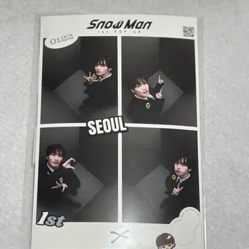 SnowMan 스노우맨 팝업 후카사와 타츠야 프리쿠라 한국 서울