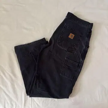 Carhartt 블랙 덕 페인터 팬츠
