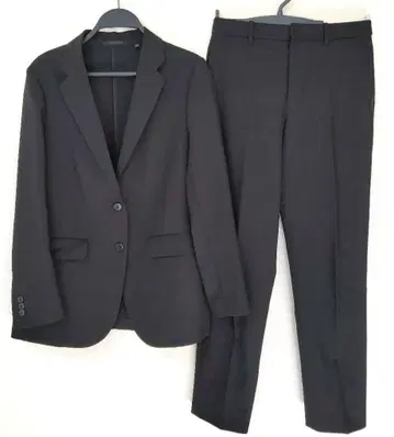 UNIQLO 칸도우 자켓 셋업 블랙