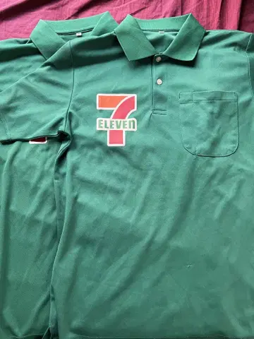 세븐일레븐 피케 셔츠 M 사이즈