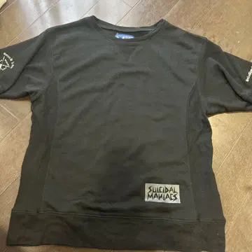 SUICIDAL MANIACS 블랙 반팔
