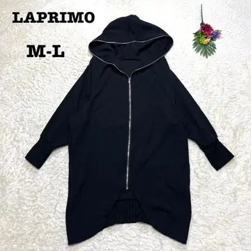 라프리모 집업 후드티 후드 돌먼 슬리브 y2k 루즈핏 L