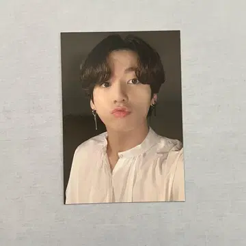 BTS MAGIC SHOP 매직샵 미니 클립보드 카드 정국